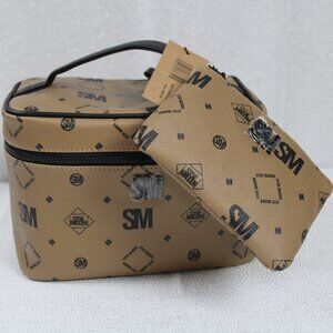 NWT- Steve Madden Cosmetic/Makeup Case with bonus pouch (Original Price $68.00)